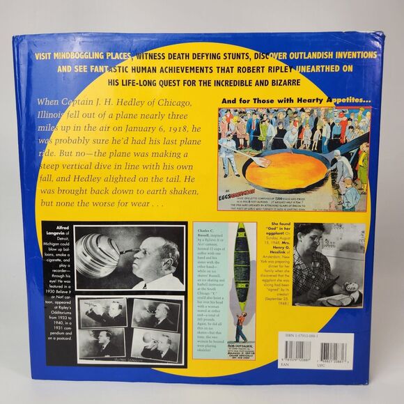 The World Of Ripleys Believe It Or Not Hardcover Book 1999 Bizarre Extraordinary - Picture 2 of 11